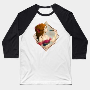 Dancing Girl - Before the Snap of the Fan Baseball T-Shirt